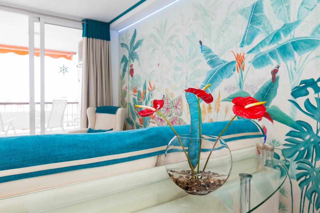 First Line Sea, Luxury Penthouse, Sea And Sunset View Vivenda Vacational Guayero 618 Apartment Los Cristianos  Exterior photo