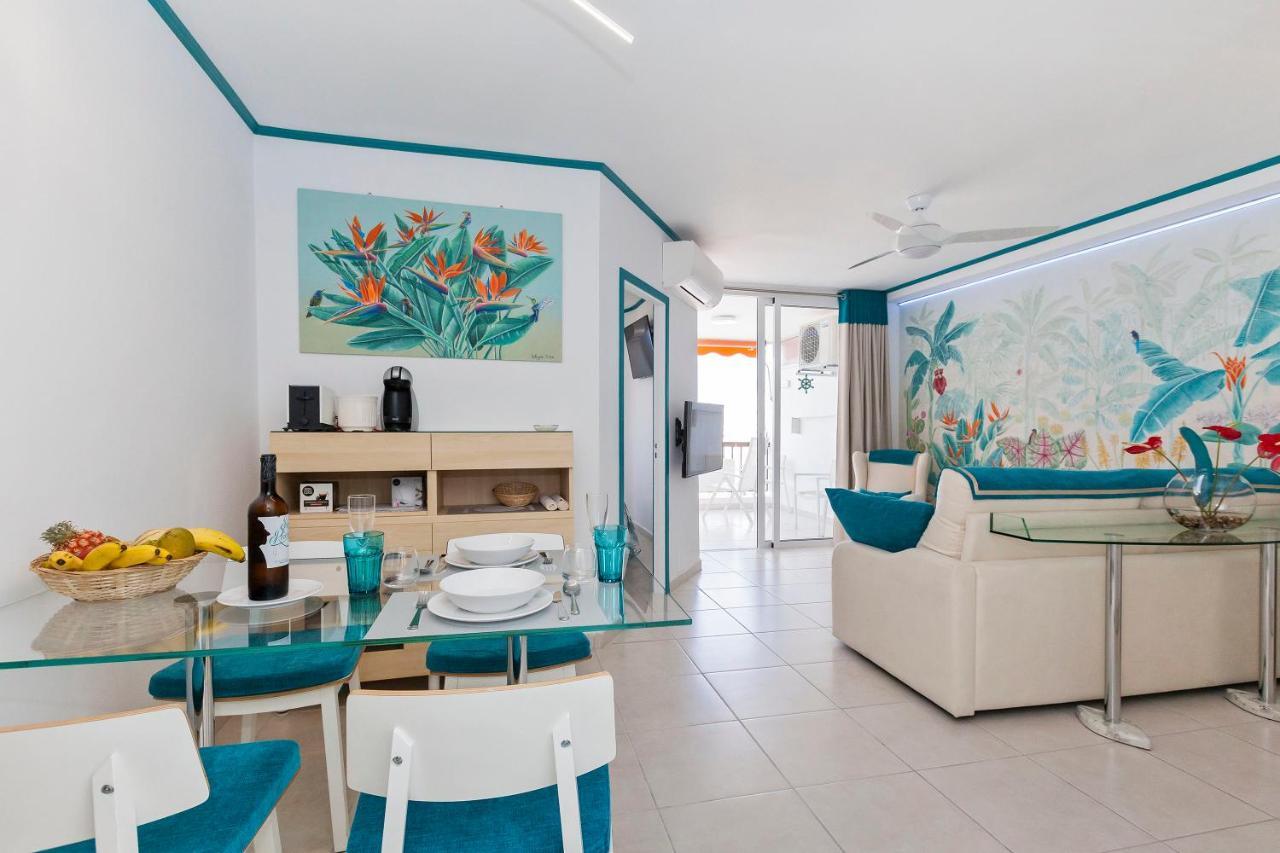 First Line Sea, Luxury Penthouse, Sea And Sunset View Vivenda Vacational Guayero 618 Apartment Los Cristianos  Exterior photo
