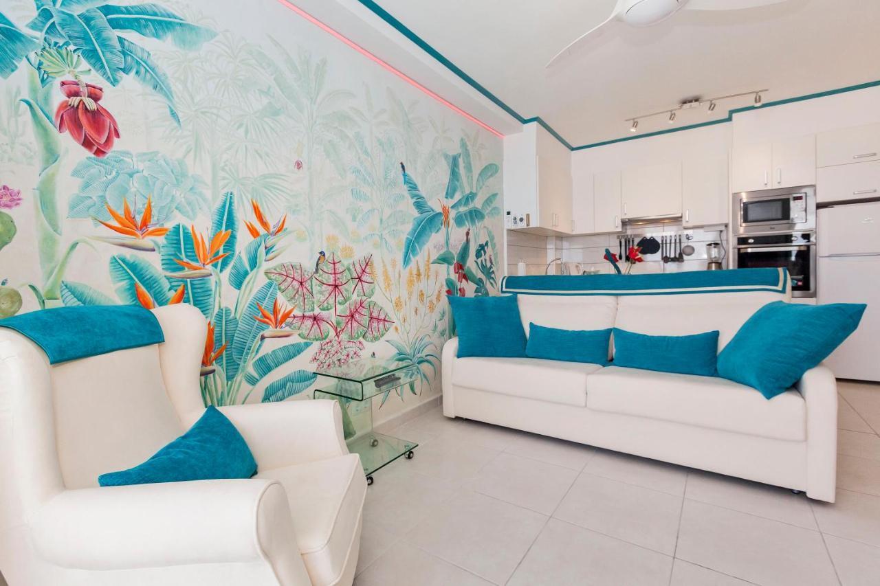 First Line Sea, Luxury Penthouse, Sea And Sunset View Vivenda Vacational Guayero 618 Apartment Los Cristianos  Exterior photo