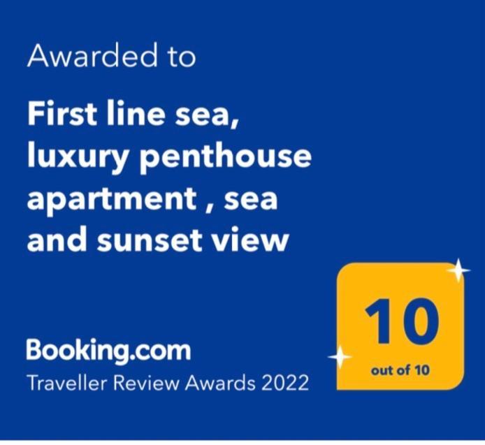 First Line Sea, Luxury Penthouse, Sea And Sunset View Vivenda Vacational Guayero 618 Apartment Los Cristianos  Exterior photo